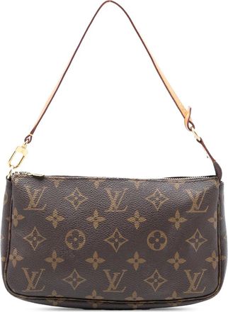Louis Vuitton 2002 Monogram Pochette Accessoires shoulder bag - Marrone