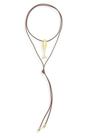 &Eacute;liou Minnow Wrap Necklace in Gold at Nordstrom