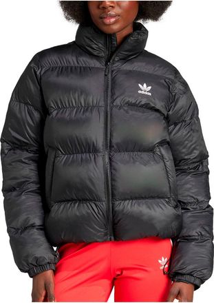 adidas Womens SHORT PUFFER - Black - Size X-Small
