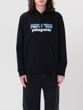 Patagonia logo-print hoodie