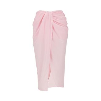 Jacquemus Par&eacute;o stretch muslin skirt Woman 36