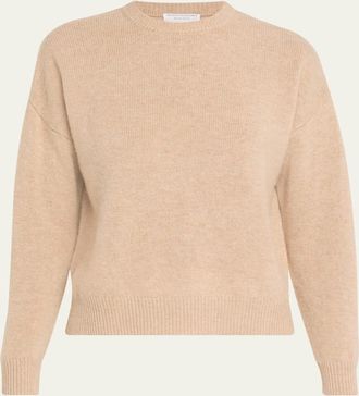 Majestic Filatures Crewneck Wool-Cashmere Sweater