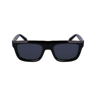 Ferragamo FESF2009S001AC Acetate Sunglasses - Black