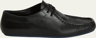 Jil Sander Mens Leather Moccasin Shoes