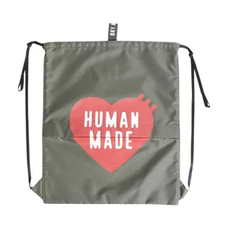 Human Made Heren, Tassen, Groen, Maat: ONE Size Nylon