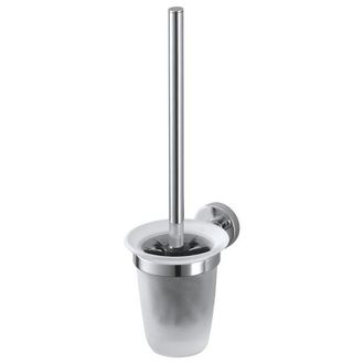 Haceka Kosmos Toiletborstelhouder - open - wandmodel - chroom