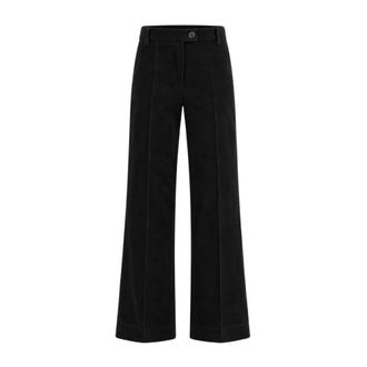 Marella Broeken, Dames, Zwart, L, Polyester, Emmdraghi Broek