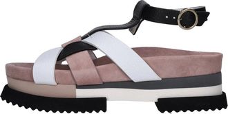 Fabi Fd 7605B Sandalen - Dames - Sandalen - Veelkleurig - 36 1/2 EU - Leer - Schoenen