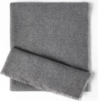 Brunello Cucinelli Cashmere scarf in Medium Grey at Nordstrom
