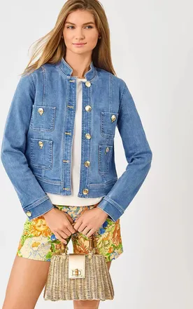 Lilly Pulitzer Shepa Denim Jacket