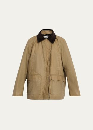 Toteme Country Desert Waxed Cotton Jacket
