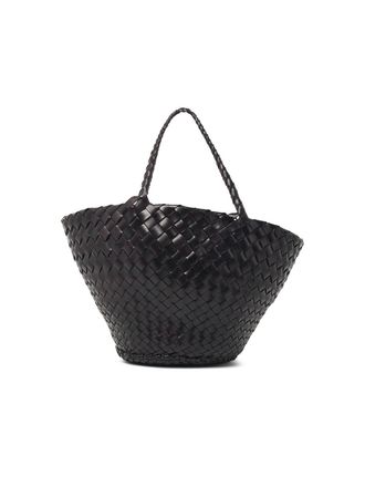 Dragon Diffusion Egola Dark Brown Leather Bag