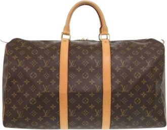 Louis Vuitton Pre-owned Weekendtas - unisex - Vintage Weekendtas - Bruin - ONE Size - Vintage