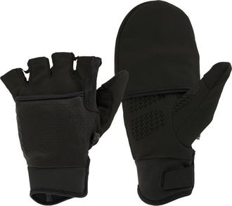 Stoic VittangiSt. Softshell Half Finger Handschuhe - Unisex | schwarz