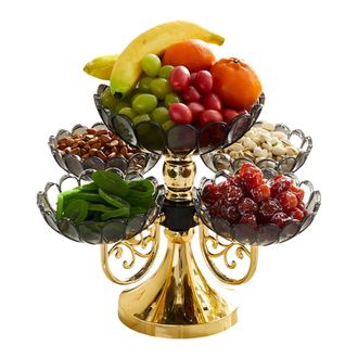 OEM Elegante Bol Giratorio Para Aperitivos, Soporte Para Postres - 2