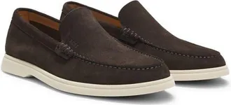 BOSS Sienne Moc Toe Loafer in Brown at Nordstrom, Size 10