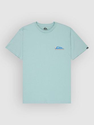 Quiksilver Ev Barrel Paradise T-Shirt blau