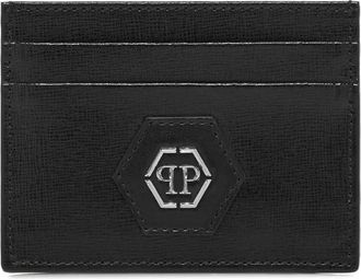 Philipp Plein Portacarte con logo - Nero