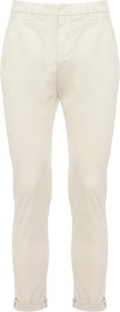 Dondup Slim-fit Broek - Heren - Slim Fit Broeken - Beige - W32 - Katoen - Broeken