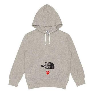 Comme Des Garçons (WMNS) COMME des GARCONS PLAY x The North Face Hoodie Grey AE-T203-051-1