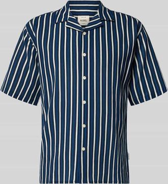 Redefined Rebel Regular Fit Freizeithemd mit Reverskragen Modell HOWIE in Marine, Gr&ouml;&szlig;e XXL
