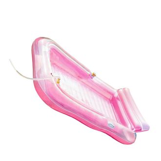 OEM Colch&oacute;n Inflable Ajustable Para Cama Flotante - Rosa