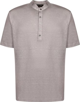 Dell'Oglio Jerlin U902 - Heren - Polos - Beige - XL - Tops