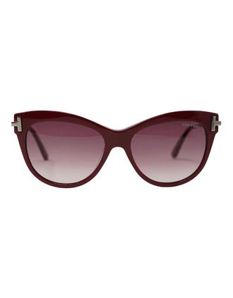 Tom Ford Womens Tom Ford Kira Ft0821 69T Red Sunglasses - Size: ONE size
