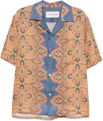 Valentino Voyage Imaginarie Bowling Shirt