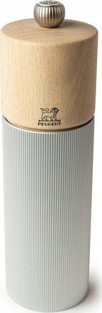 Peugeot Line Molinillo De Sal Aluminio Natural 18 Cm