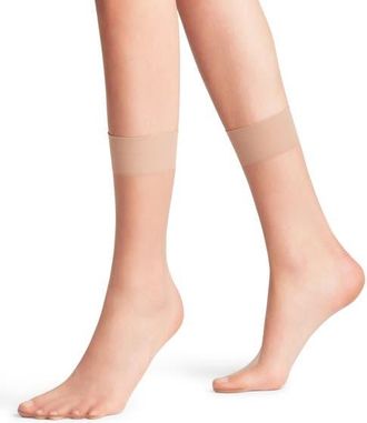 Falke Shelina 12 Denier Ultra Sheer Dress Socks in Brasil at Nordstrom, Size Small