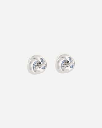 Self Portrait Small Knot Earrings Female UNI