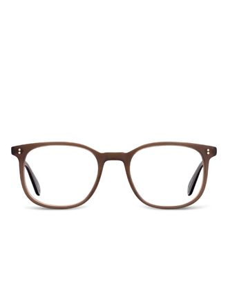 Garrett Leight Occhiali squadrati Bentley - Marrone