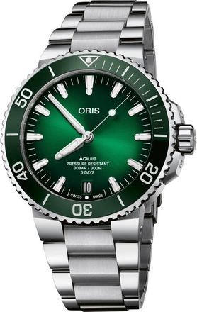 Oris Aquis Date Automatic Green Dial Mens Watch 01 400 7763 4157-07 8 24 09PEB