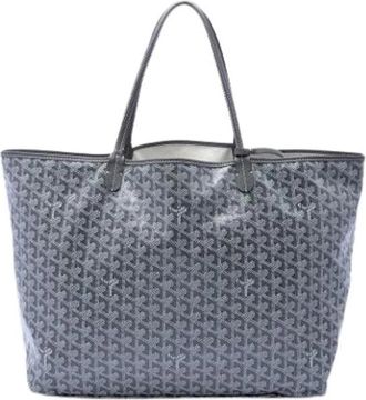 Goyard Pre-owned Saint Louis GM - Dames - Vintage Shopper - Grijs - ONE Size - Leer - Vintage