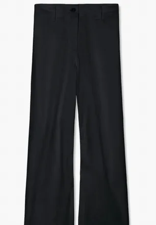 Nili Lotan Womens Megan Pant In Jet Black