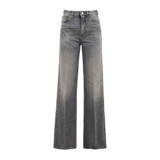 Don the Fuller West Fit Flare Jeans - Dames - Loose Fit Jeans - Grijs - W27 - Katoen - Jeans
