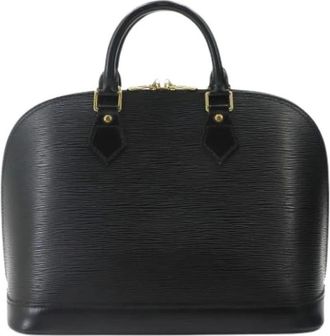 Louis Vuitton Pre-owned Vintage Epi Handbag - Dames - Vintage Handtas - Zwart - ONE Size - Leer - Vintage