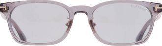 Tom Ford Smoke Rectangular Ladies Sunglasses FT1350-D 20A 53