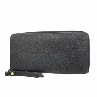Louis Vuitton Noir Long Wallet (Bi-Fold) (Pre-Owned)