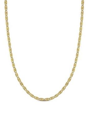 Delmar 2mm Valentino Star Cut Chain Necklace in Gold at Nordstrom Rack