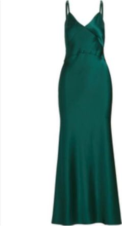 Ralph Lauren Green Maxi Slip Dress Size S
