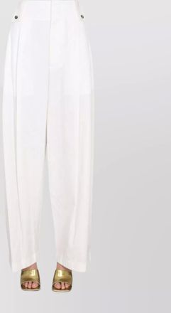 Bottega Veneta high waist wide leg trousers