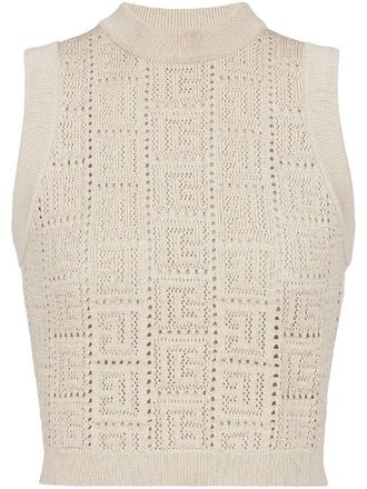 Balmain Cropped top - Beige