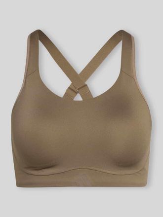 adidas Sport-BH mit verstellbaren Tr&auml;gern in Taupe, Gr&ouml;&szlig;e XL