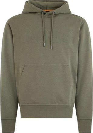 HUGO BOSS Hoodie - Heren - Hoodies - Groen - 2XL - Katoen - Hoodies & sweatvesten