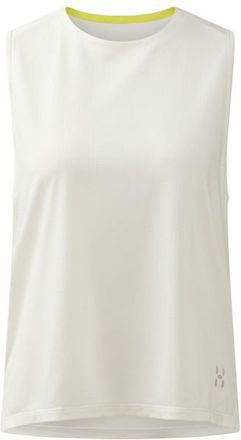 Hagl&ouml;fs L.I.M Ridge Tank Tank Top f&uuml;r Damen | beige/wei&szlig;