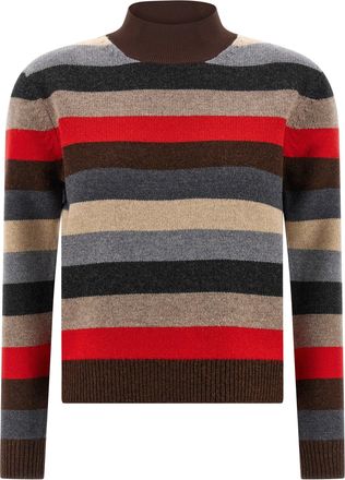Tory Burch Striped Sweater Maglioni Multicolor-Donna