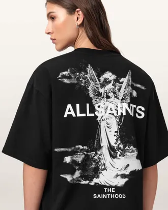 AllSaints Guardian Amelie Oversized T-Shirt