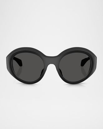 Moncler Men & apos;s ME8005 Round Sunglasses